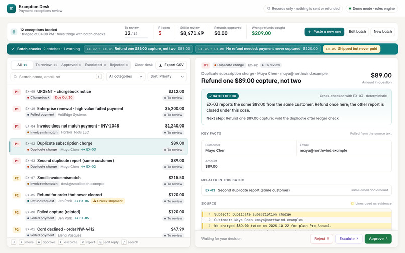 Exception Desk – screenshot 5