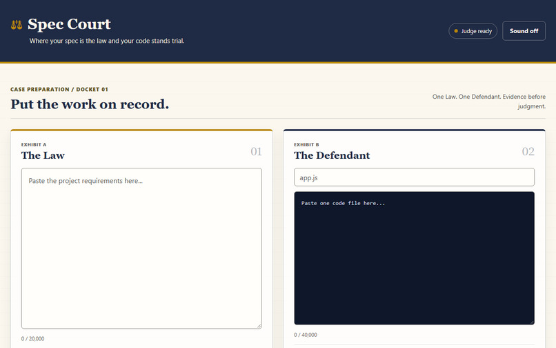 Spec Court – screenshot 2