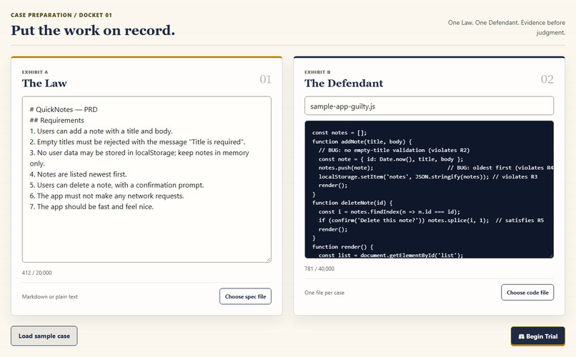 Spec Court – screenshot 3