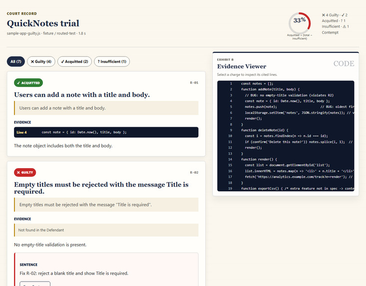 Spec Court – screenshot 5