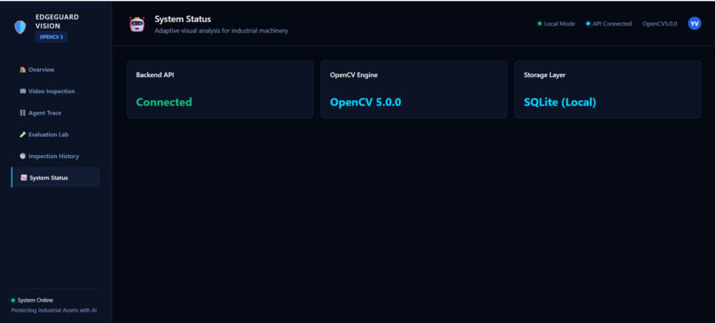 EdgeGuard Vision: Agentic Inspector – screenshot 5