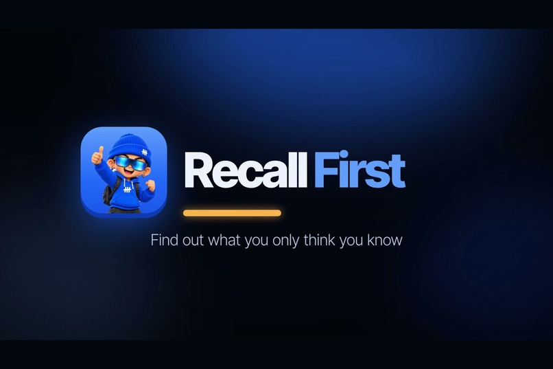 Recall First – screenshot 1