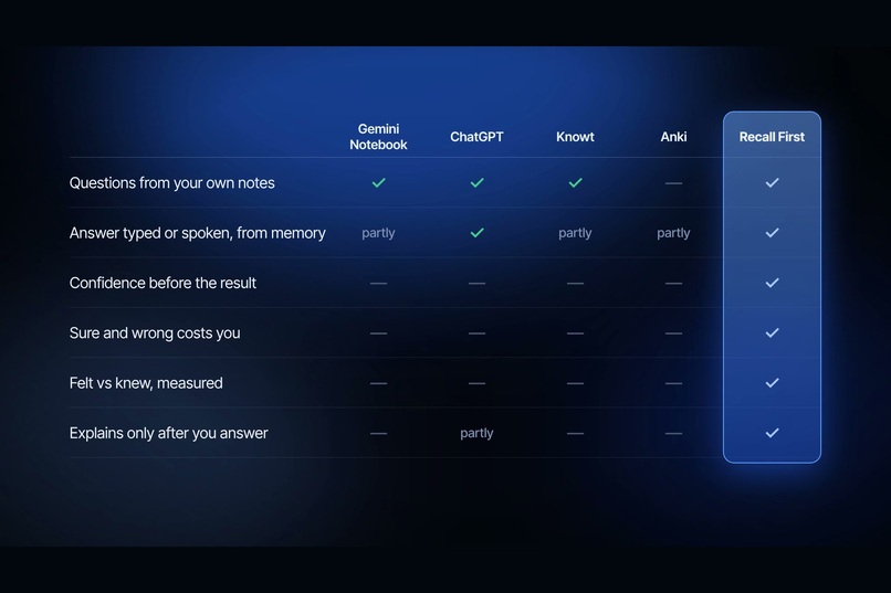 Recall First – screenshot 5