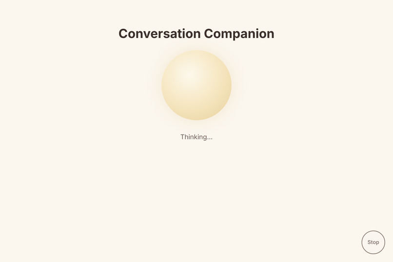 Conversation Companion – screenshot 2