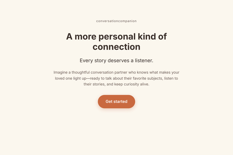 Conversation Companion – screenshot 3
