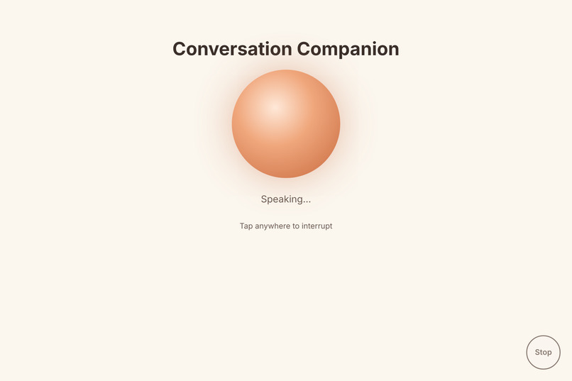 Conversation Companion – screenshot 5
