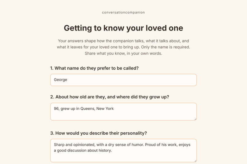Conversation Companion – screenshot 6