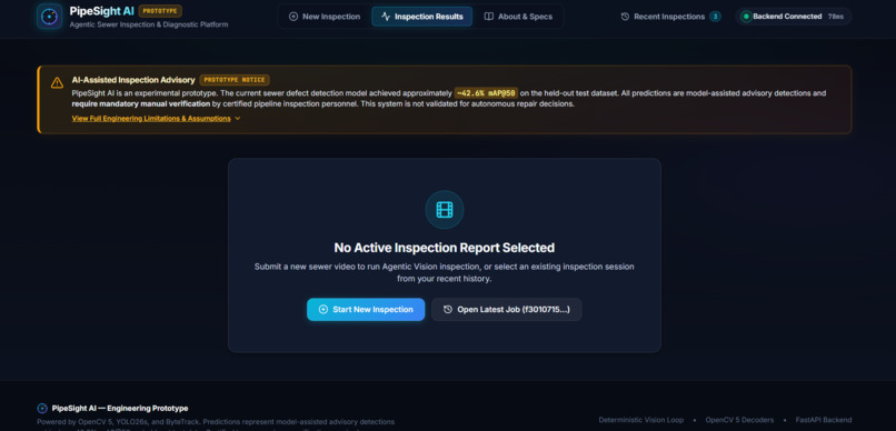 PipeSight AI — Intelligent Pipe Inspection – screenshot 2