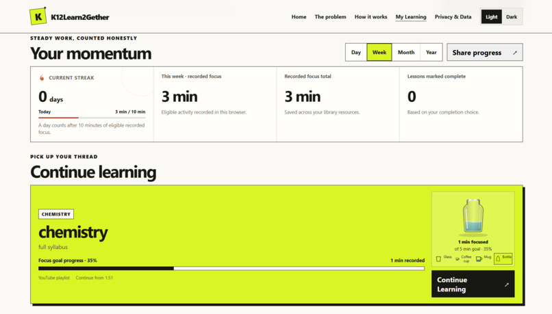 K12Learn2Gether – screenshot 7