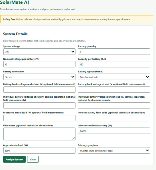 SolarMate AI – screenshot 1