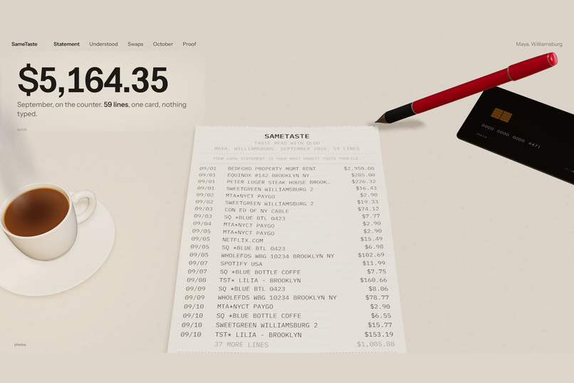 SameTaste – screenshot 2