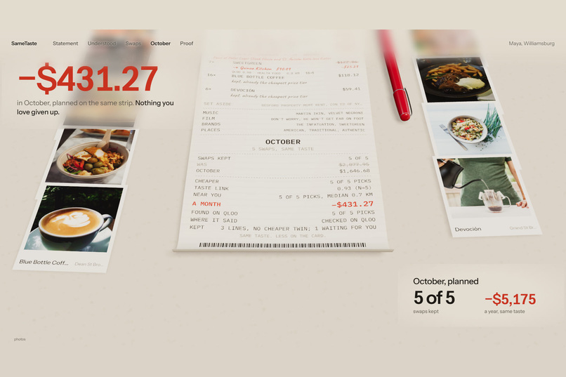 SameTaste – screenshot 5