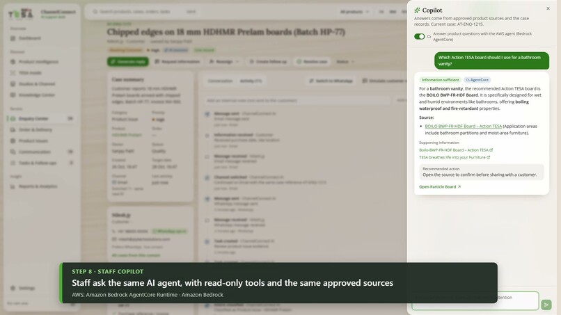 Action TESA ChannelConnect AI – screenshot 3