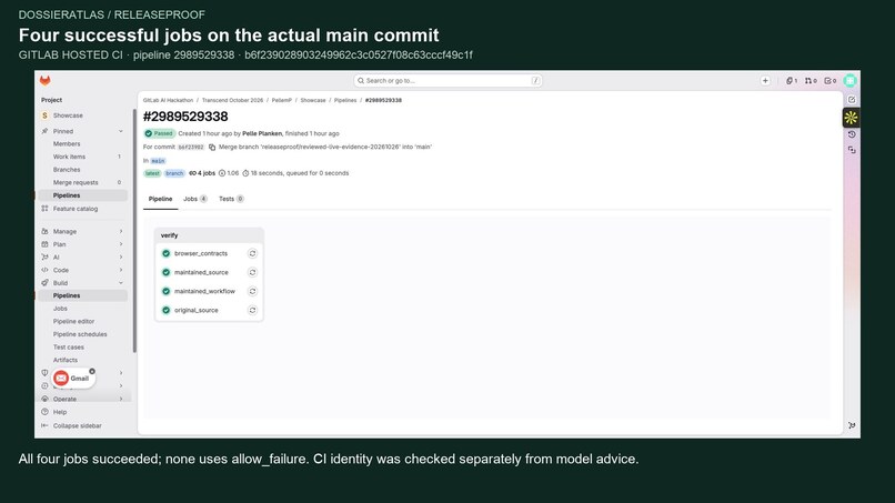 DossierAtlas ReleaseProof – screenshot 1
