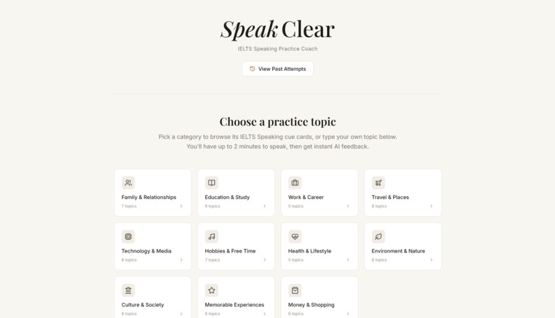 SpeakClear – screenshot 2