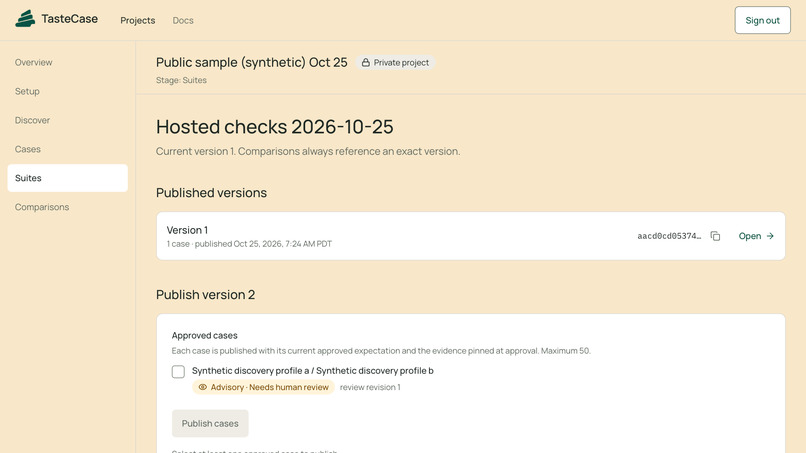 TasteCase – screenshot 8