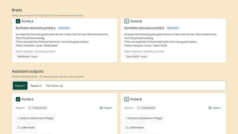TasteCase – screenshot 3