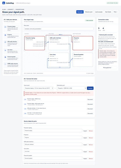 CableMap – screenshot 2
