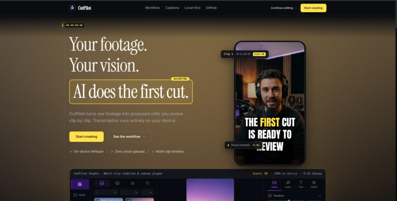 CutPilot – screenshot 1