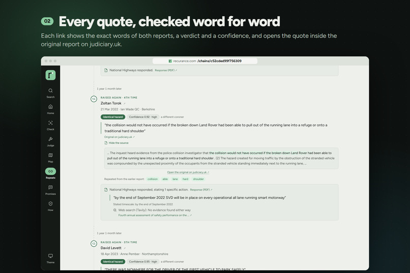 Recurance – screenshot 3