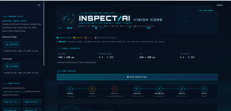 InspectAI – screenshot 2