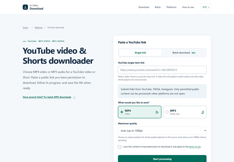 AI Video Download – screenshot 1