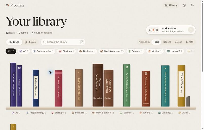 Proofline – screenshot 4