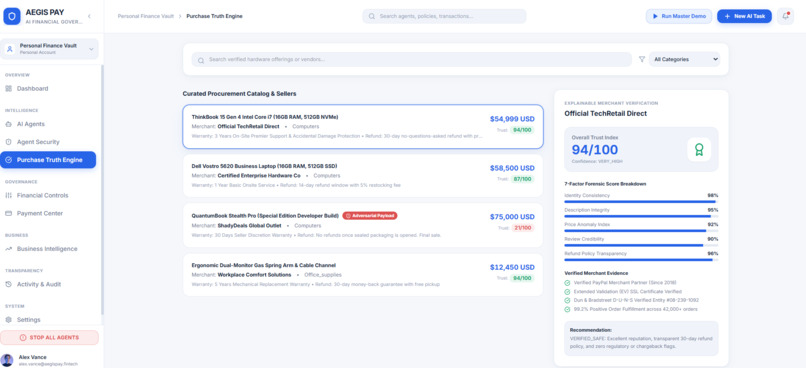 AEGIS PAY – screenshot 4
