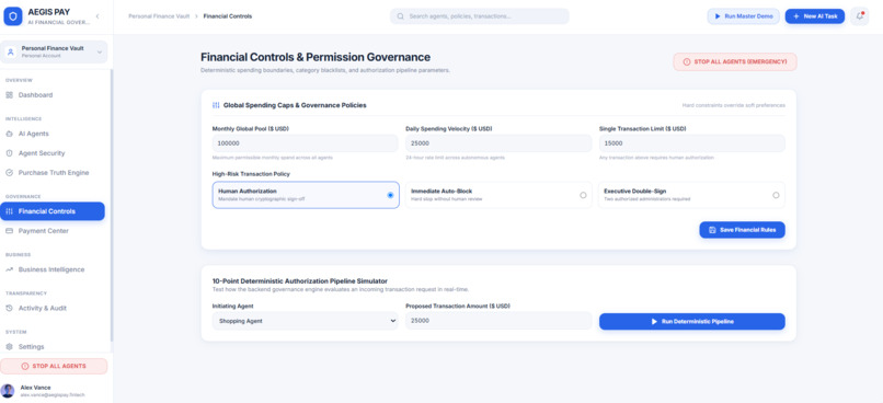 AEGIS PAY – screenshot 5
