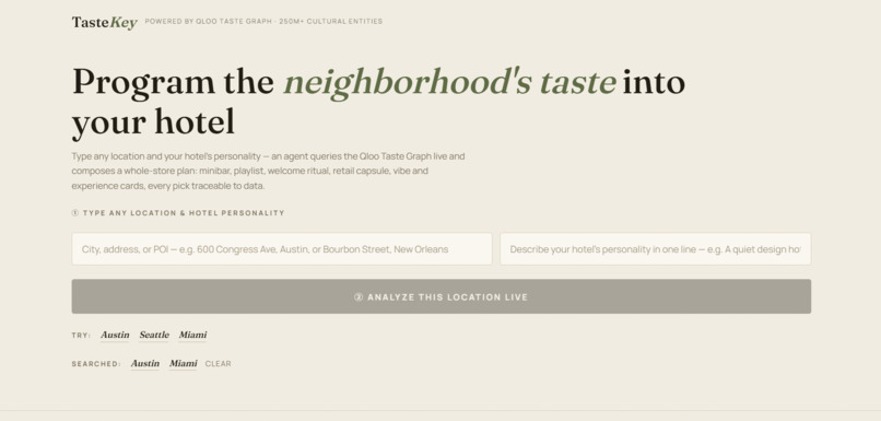 TasteKey – screenshot 1