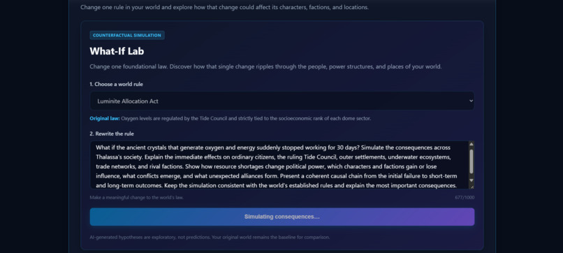 StoryWorld Architect – screenshot 7