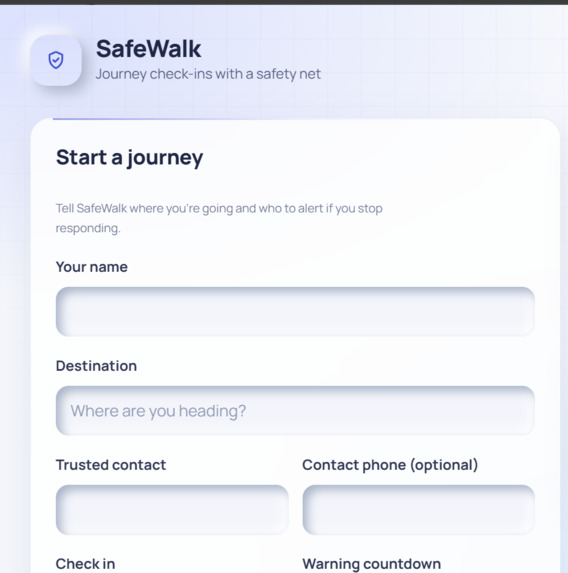 SafeWalk – screenshot 3