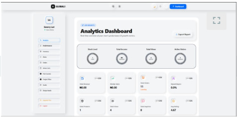 W-commerce  – screenshot 2