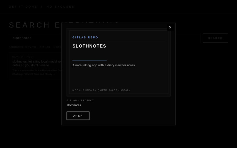 Get It Done No Excuses – screenshot 1