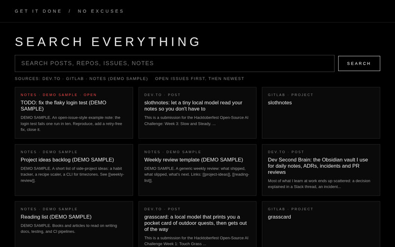Get It Done No Excuses – screenshot 2