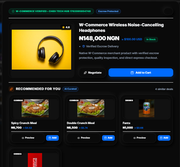 W-commerce  – screenshot 12