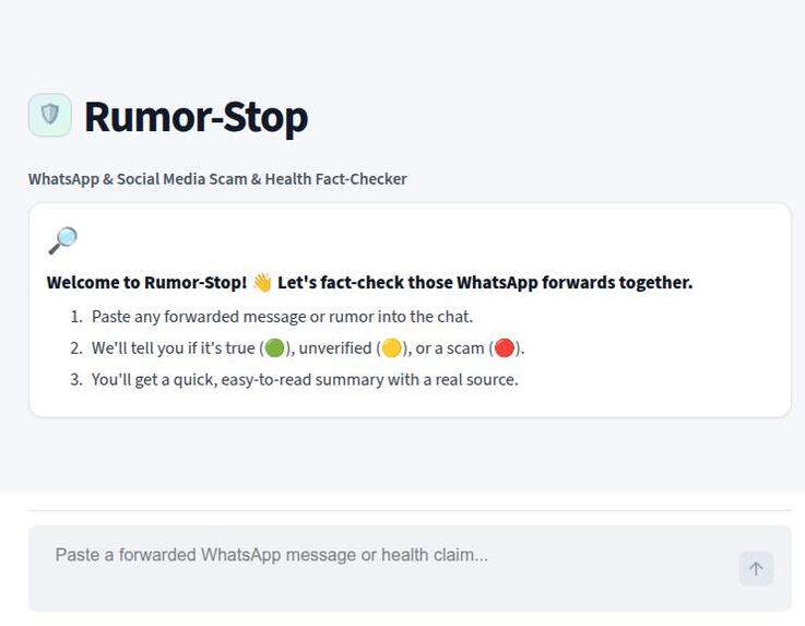 Rumour-Stop – screenshot 1