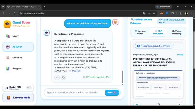 OmniTutor AI – screenshot 2