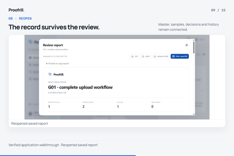 Proofrill – screenshot 4