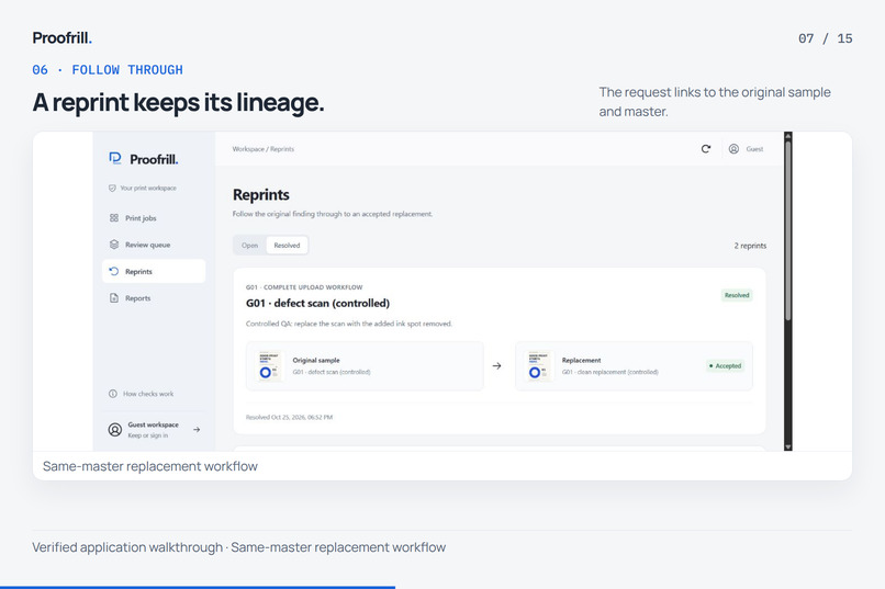 Proofrill – screenshot 5