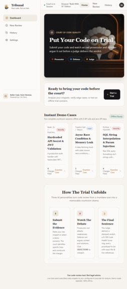 Tribunal – screenshot 1