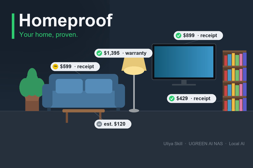 Homeproof – screenshot 1