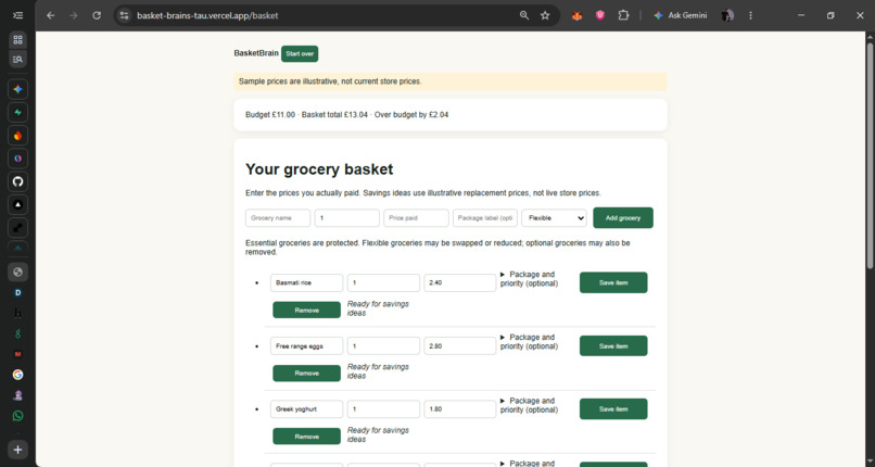 Basket Brain – screenshot 2