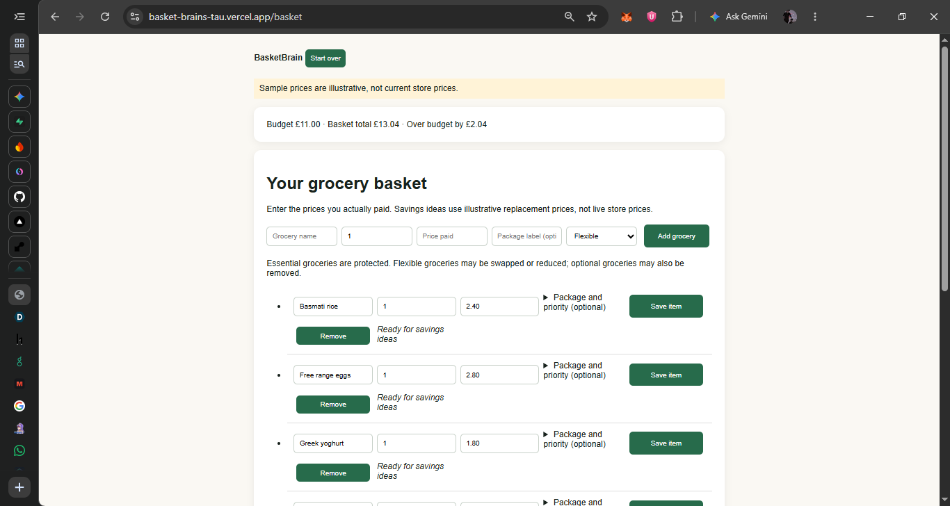 Basket Brain | Devpost