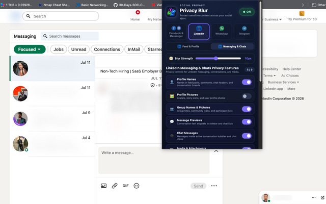 Social's Privacy Blur – screenshot 1