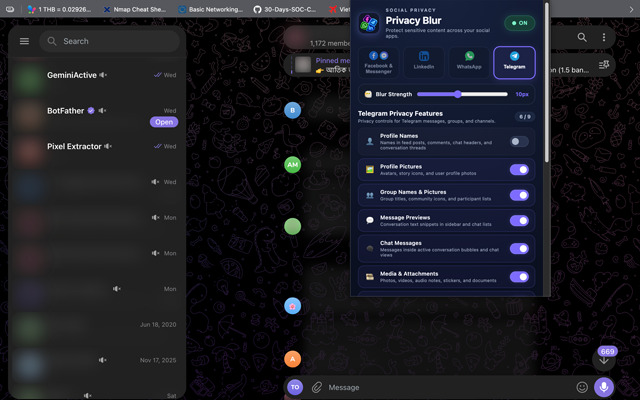 Social's Privacy Blur – screenshot 2