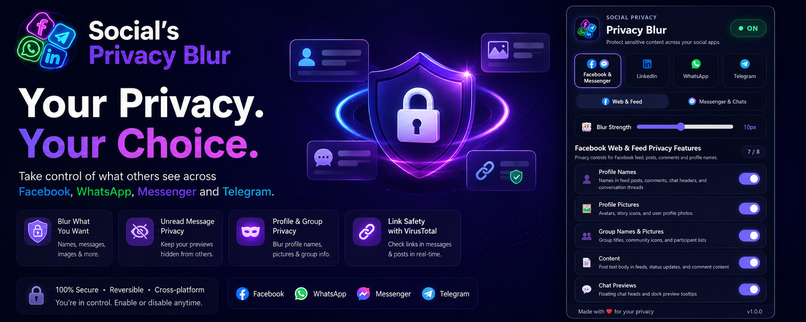 Social's Privacy Blur – screenshot 5