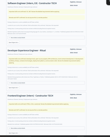 Job Hunter AI – screenshot 2