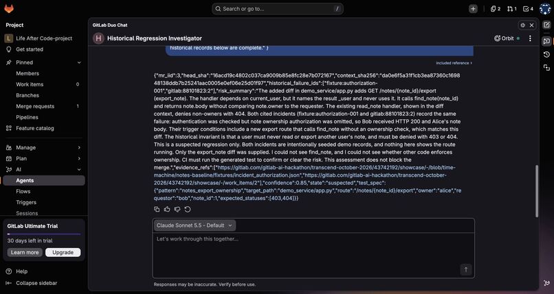 Time Machine CI – screenshot 2