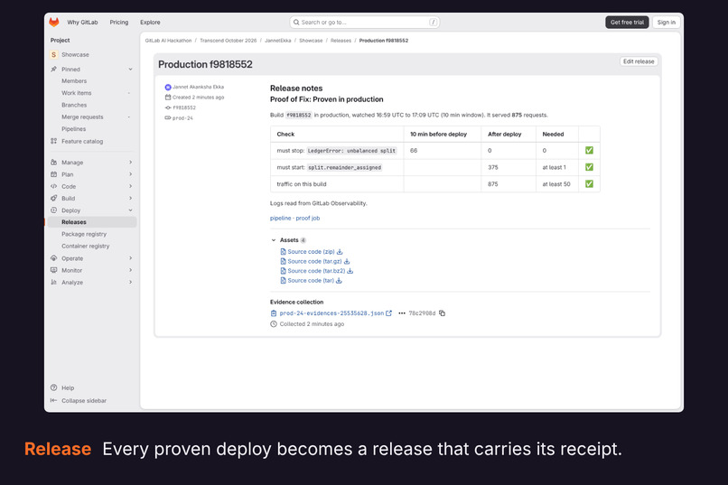 Proof of Fix – screenshot 1